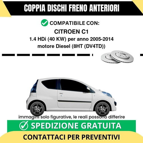 Coppia dischi freno anteriori - coppia,