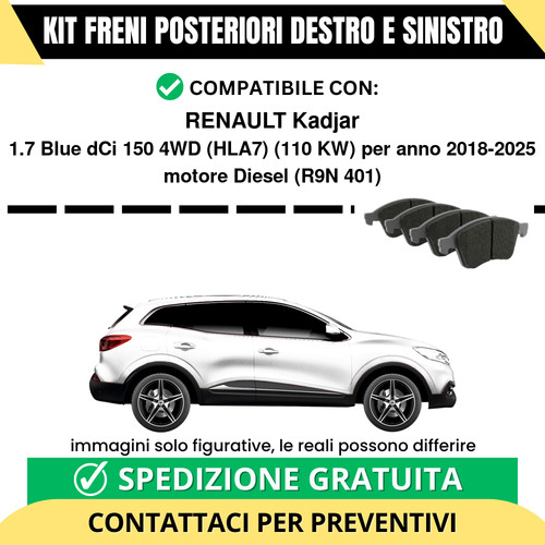 Pastiglie freno posteriori - freno,