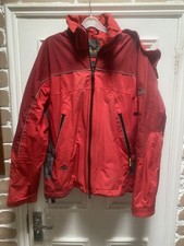 Giacca donna goretex rossa