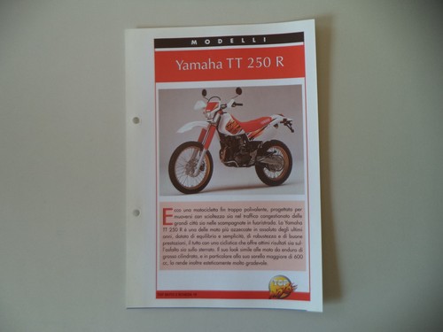 Scheda top moto yamaha - -,