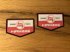2 adesivi Toyota vintage