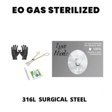 Kit Piercing Sterilizzato 316L