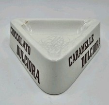 POSACENERE PUBBLICITARIO DULCIORA CARAMELLE CIOCCOLATO CACAO RICHARD GINORI 