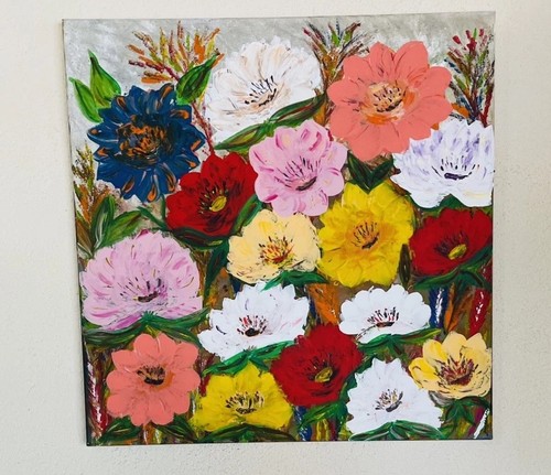 Quadro moderno fatto - quadro, mano