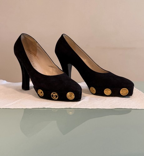 Autentiche decolte chanel - chanel, nere