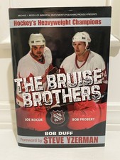 SIGNED The Bruise Brothers - Detroit Red Wings Signed By Both Probert & Kocur
