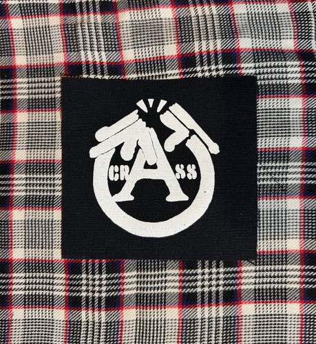 Crass gundiy patch punk - gundiy,