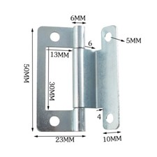 2pz Cerniere Metallo