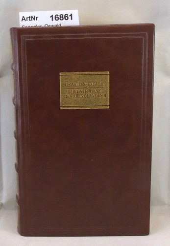 Spengler oswald der - spengler,,