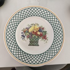 VILLEROY & BOCH CESTINO Modello SET 6 PIATTI 10,5" Germania-OTTIME CONDIZIONI