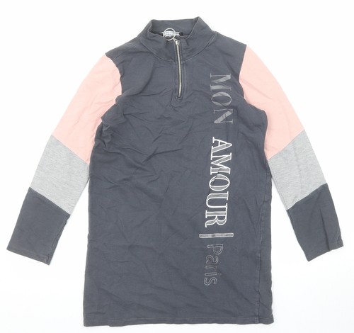 Felpa select bambina grigia - felpa,