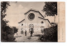 Cartolina CHIESA S. BERNARDO VILATICO COLICO Lecco Como Villatico vg. primi '900