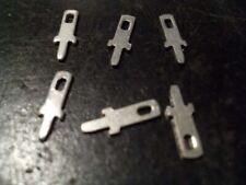 Lotto 100 Pz Faston maschio da circuito stampato a saldare 2,8x0,8mm Test Point