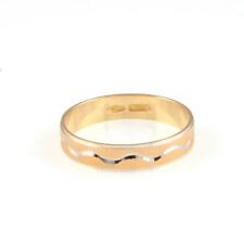 FEDINA ANELLO UOMO DONNA MOTIVO ONDA IN ORO GIALLO 18 KT + INCISIONE GRATIS