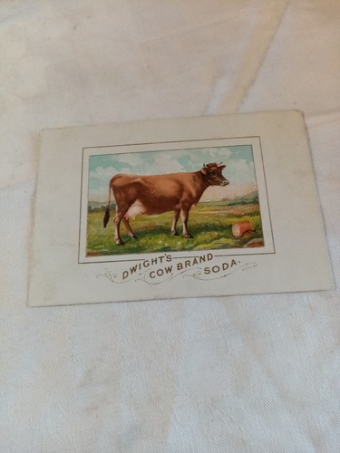 Dwight cow brand soda - dwight's,