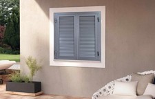 PERSIANE IN ALLUMINIO STECCA FISSA-INFISSI FINESTRE- PRODUZ.DIRETTA 100% ITALIA