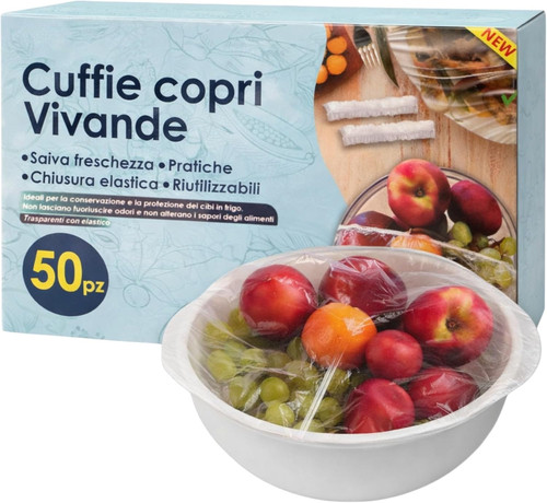 Cuffie copri alimenti - 50,