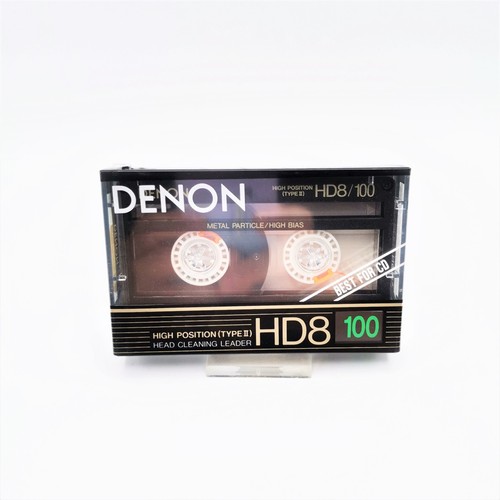 Audiocassetta denon hd8 100 - denon, hd8/100