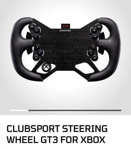Volante fanatec clubsport - volante,