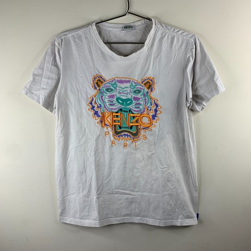 Kenzo white embroidered - kenzo,