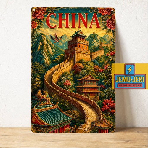 Insegna poster cina grande - insegna,