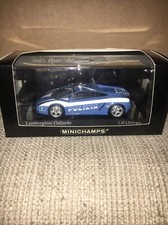 Minichamps Lamborghini Gallardo LP 560-4 Polizia Stradale blu 2004 1:43 Polizia