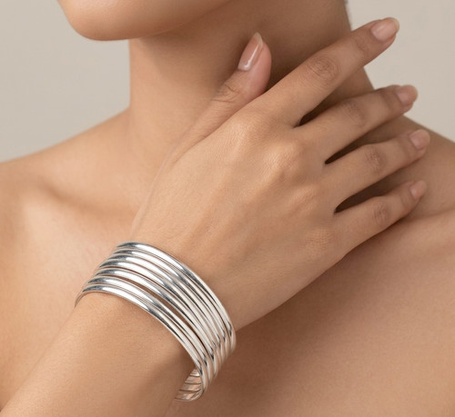 Set bracciali impilabili - bracciali,