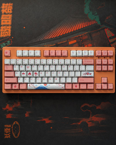Mechanical keyboard akko - keyboard, world