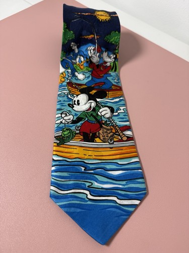 Cravatta pesca topolino - cravatta, disney