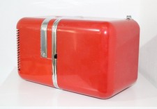 Brionvega TS502 - Radio Cubo - Tasto Caf - Rossa - 1963 - Prima Serie Funzionant