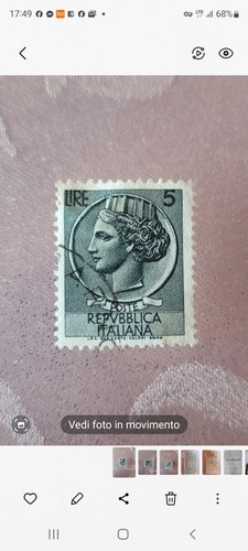 Francobollo siracusana - francobollo, “siracusana”