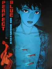 PERFECT BLUE Affiche Cinéma ROULEE 53x40 cm Movie Poster 1997 Manga Satoshi Kon