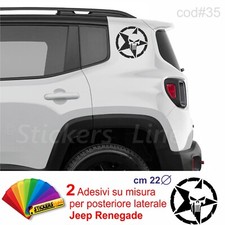 2 Adesivi Stella Militare