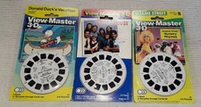 3 sealed view-master disc sets