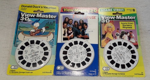 Sealed view master disc - sealed, sets