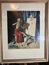 Quadro Litogrtafia - "Manichino pittore" (Gregorio Sciltian) - Numerata