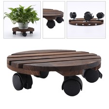 Portavasi rotondo legno - rotondo,
