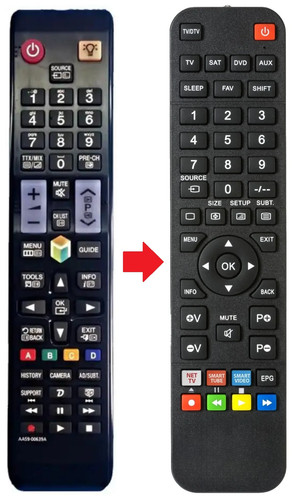 Telecomando adatto per - , samsung