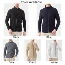 Cardigan uomo full zip