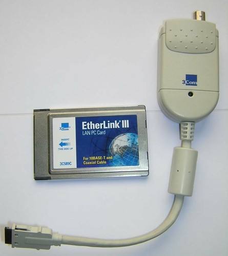 Scheda lan ethernet 3com - pc,