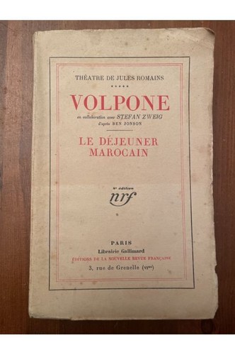Volpone collaboration avec - volpone,,