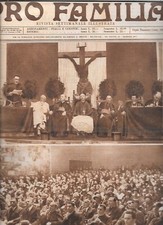 PADRE GEMELLI MILANO MONTEREAU BFERROVIA TRENO CAPRI FAVAI 24 PRO FAMILIA 1930