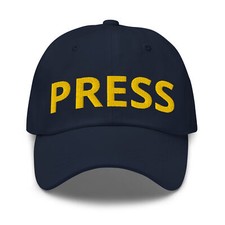 Cappello giornalista notizie stampa