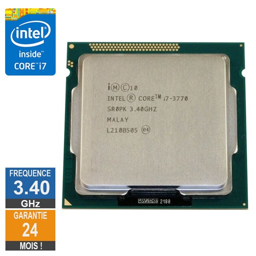 Processeur intel core 3770 - processeur, i7-3770