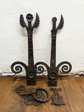 Coppia di antiche cerniere per