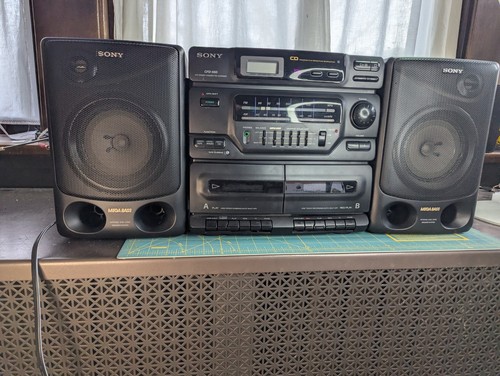 Boombox vintage sony cfd 560 - sony, cfd-560