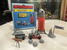 PUFFO SMURF SMURFS PUFFI BASE LUNARE MOONSET  40604 IN BOX VERY RARE COMPLETO