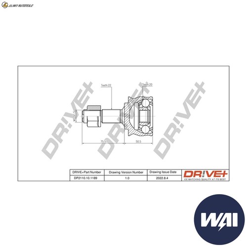 Kit giunti albero motore - kit,