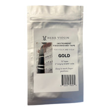 Violino, Viola | Nastro per tastiera | Nastro per tastiera per strumento a corda | Oro