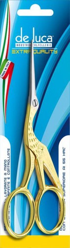 Forbici cicogna cigno - cigno, dorata